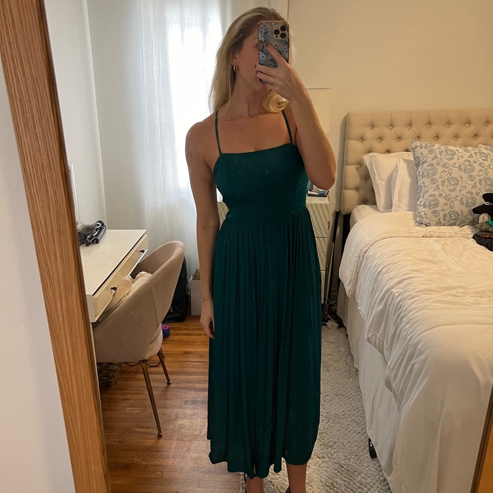 Urban Outfitters Teal Midi Dress
